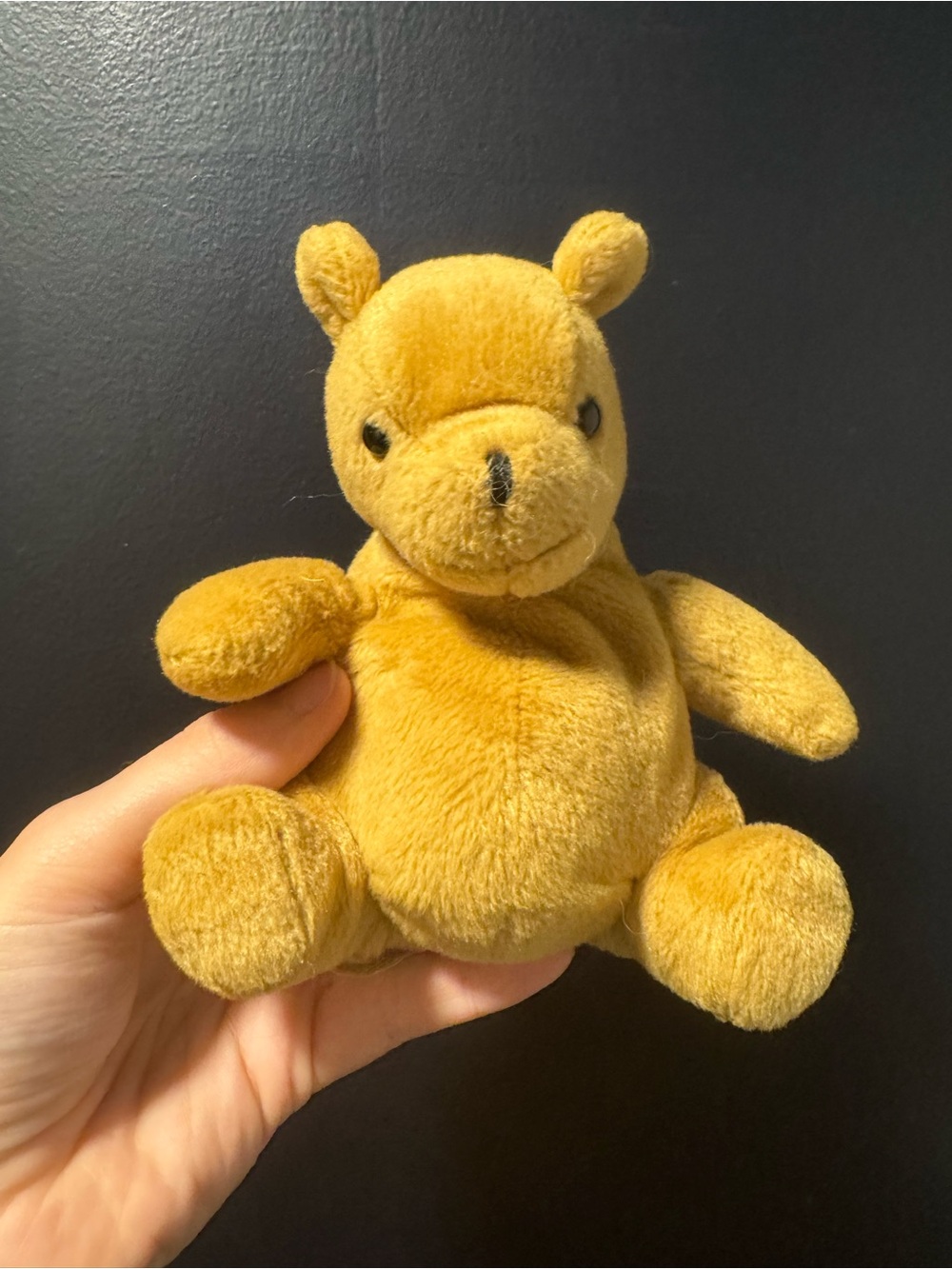 Classic Pooh Winnie The Pooh Plush Bear Small Stuffed Animal Disney Beige